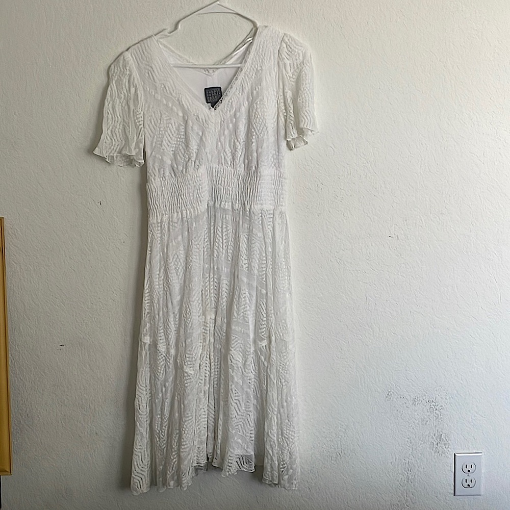 White dress